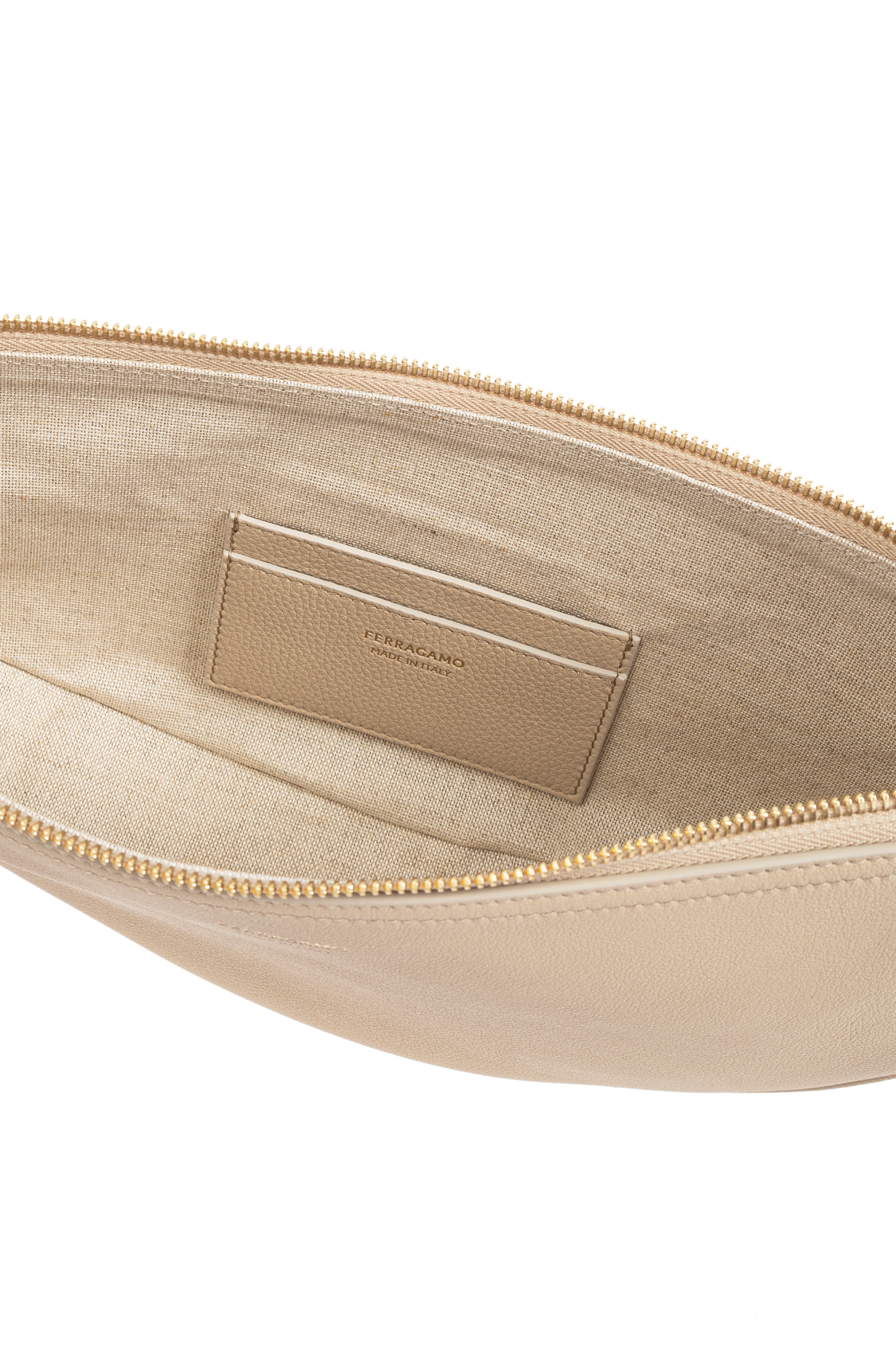 24AW new/FERRAGAMO F-Showスモールショルダーバッグ Bag Beige Ferragamo Double Gancio Flap Leather Crossbody Bag | Neiman